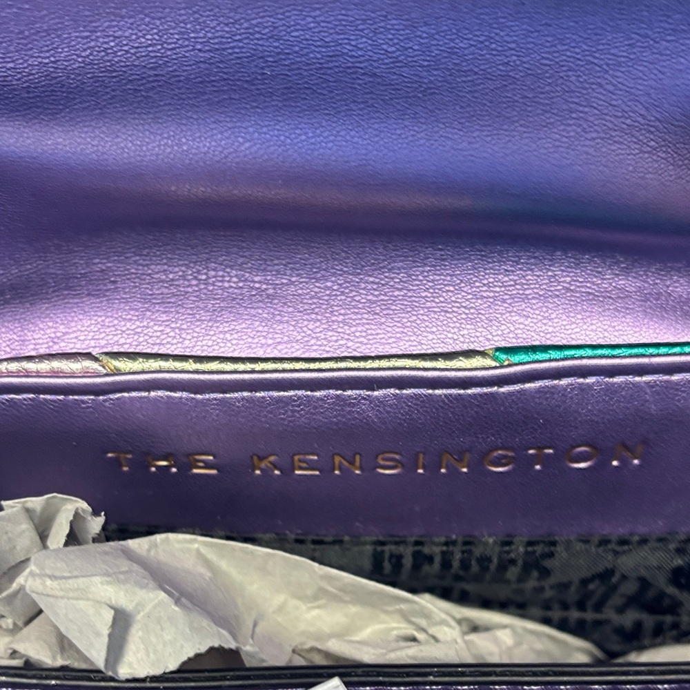 Kurt Geiger Leather Multicolor Striped Women's Bag - Picture 5 of 9